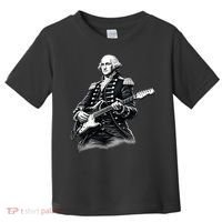 George Washington Guitar Rock Music Toddler T-Shirt thumb 0