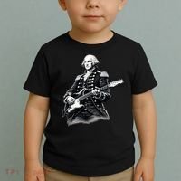 George Washington Guitar Rock Music Toddler T-Shirt thumb 2