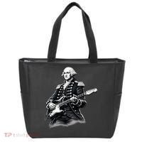 George Washington Guitar Rock Music Tote Bag thumb 0