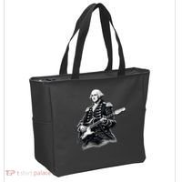 George Washington Guitar Rock Music Tote Bag thumb 2