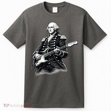 George Washington Guitar Rock Music T-Shirt