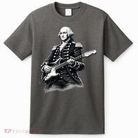 George Washington Guitar Rock Music T-Shirt thumb 0