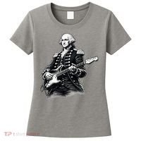 George Washington Guitar Rock Music Women's T-Shirt thumb 0
