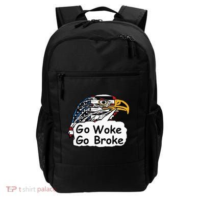 Go Woke Go Broke Backpack