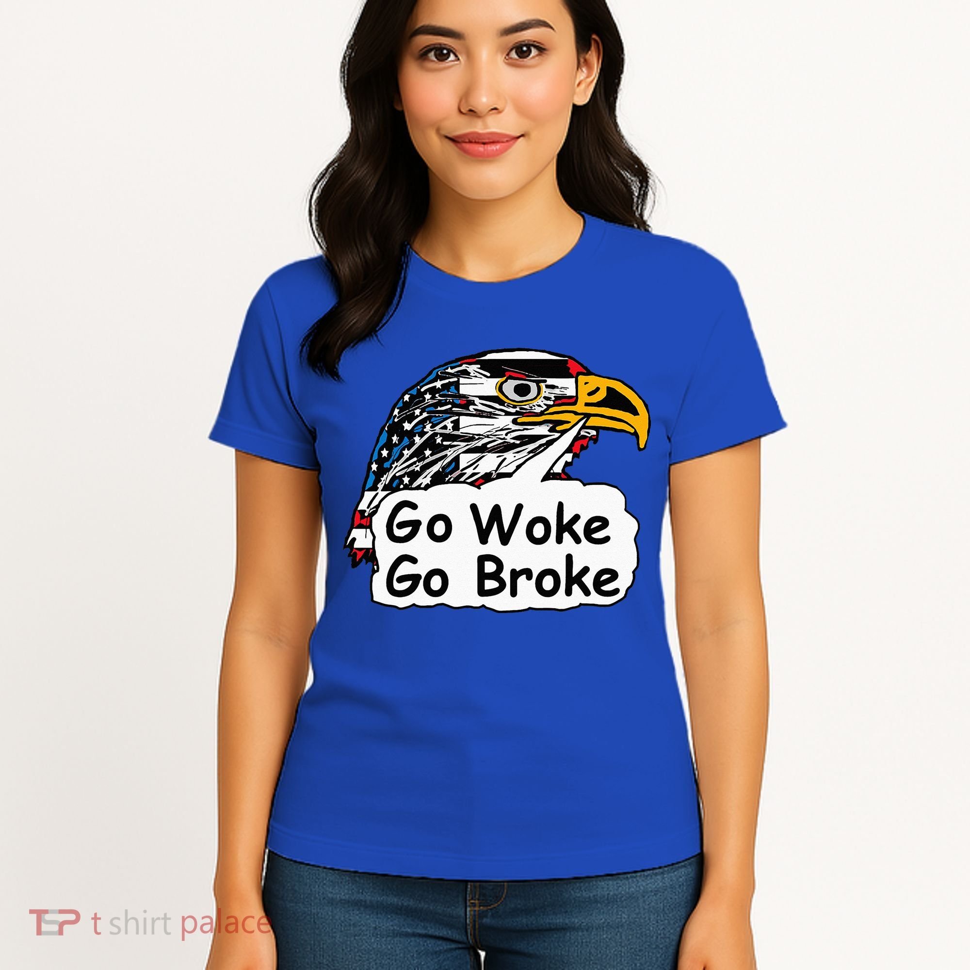 Go Woke Go Broke Women's T-Shirt