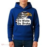 Go Woke Go Broke Kids Hoodie thumb 4