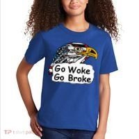 Go Woke Go Broke Kids T-Shirt thumb 2