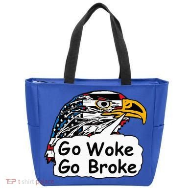 Go Woke Go Broke Tote Bag