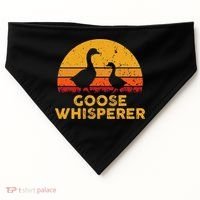 Goose Whisperer Geese Bird Hunter Breeders Poultry Farmers USA-Made Doggie Bandana thumb 0