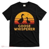 Goose Whisperer Geese Bird Hunter Breeders Poultry Farmers T-Shirt thumb 0