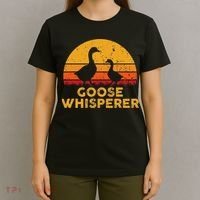 Goose Whisperer Geese Bird Hunter Breeders Poultry Farmers T-Shirt thumb 4