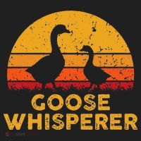 Goose Whisperer Geese Bird Hunter Breeders Poultry Farmers Golf Towel thumb 3