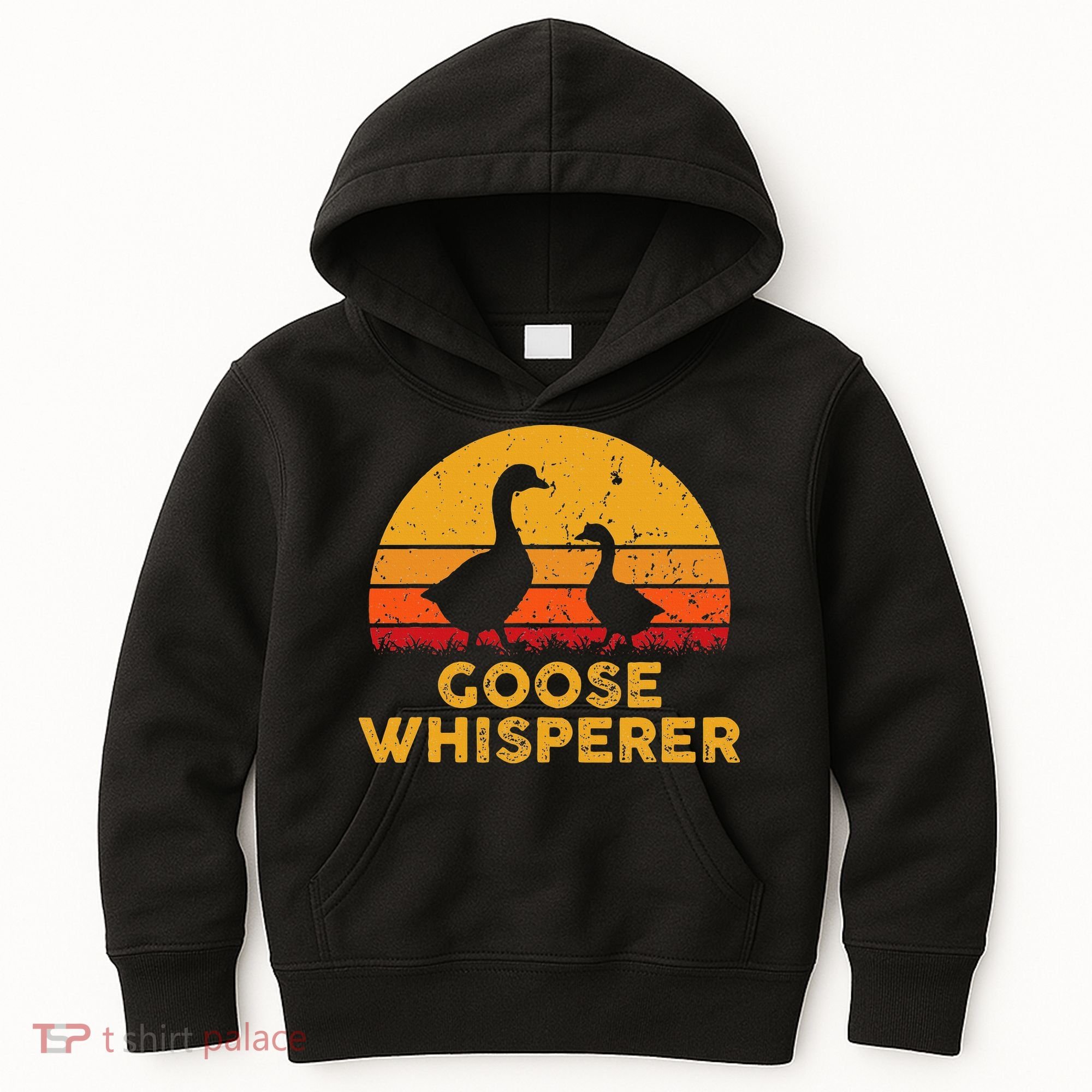 Goose Whisperer Geese Bird Hunter Breeders Poultry Farmers Kids Hoodie