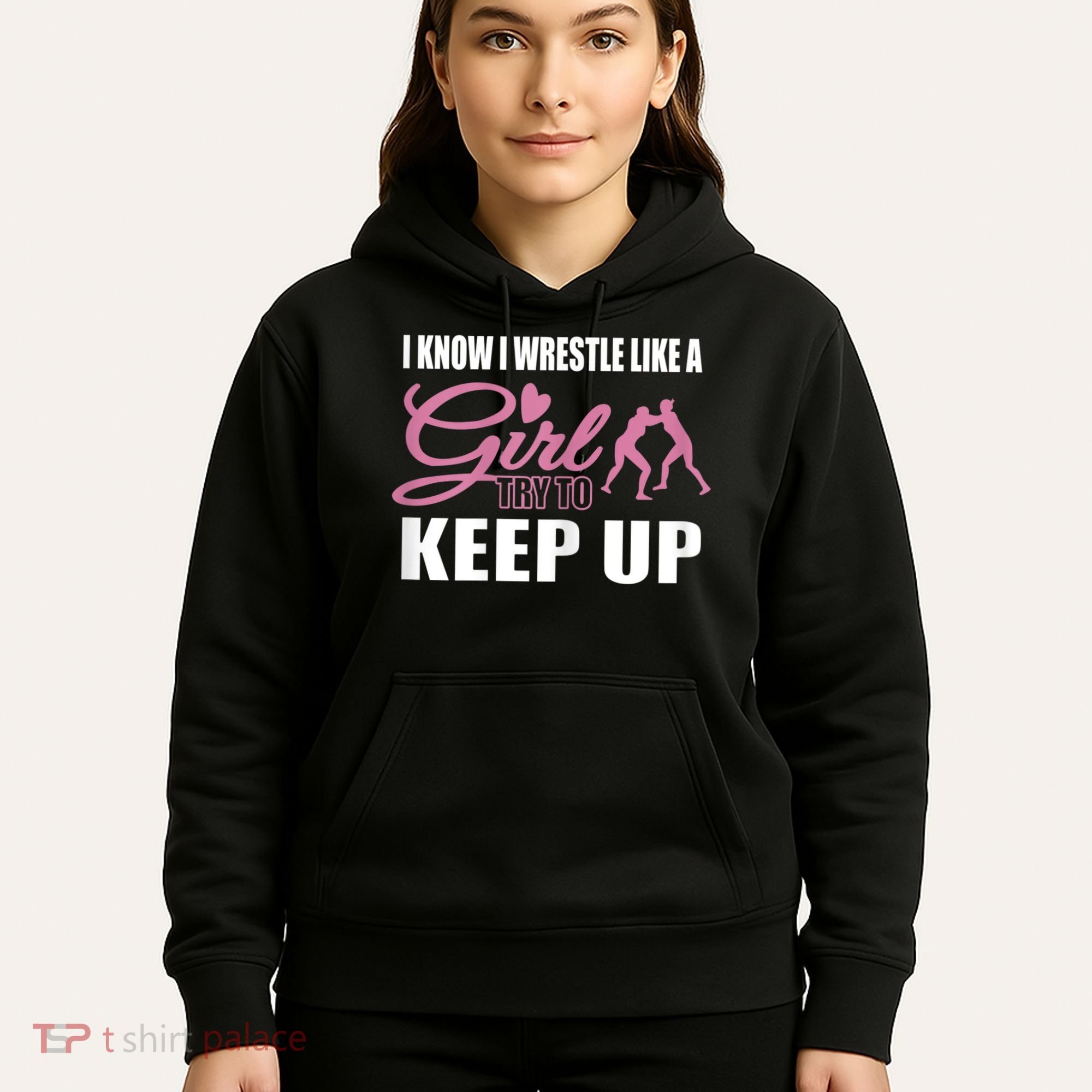 Girls Wrestling Hoodie