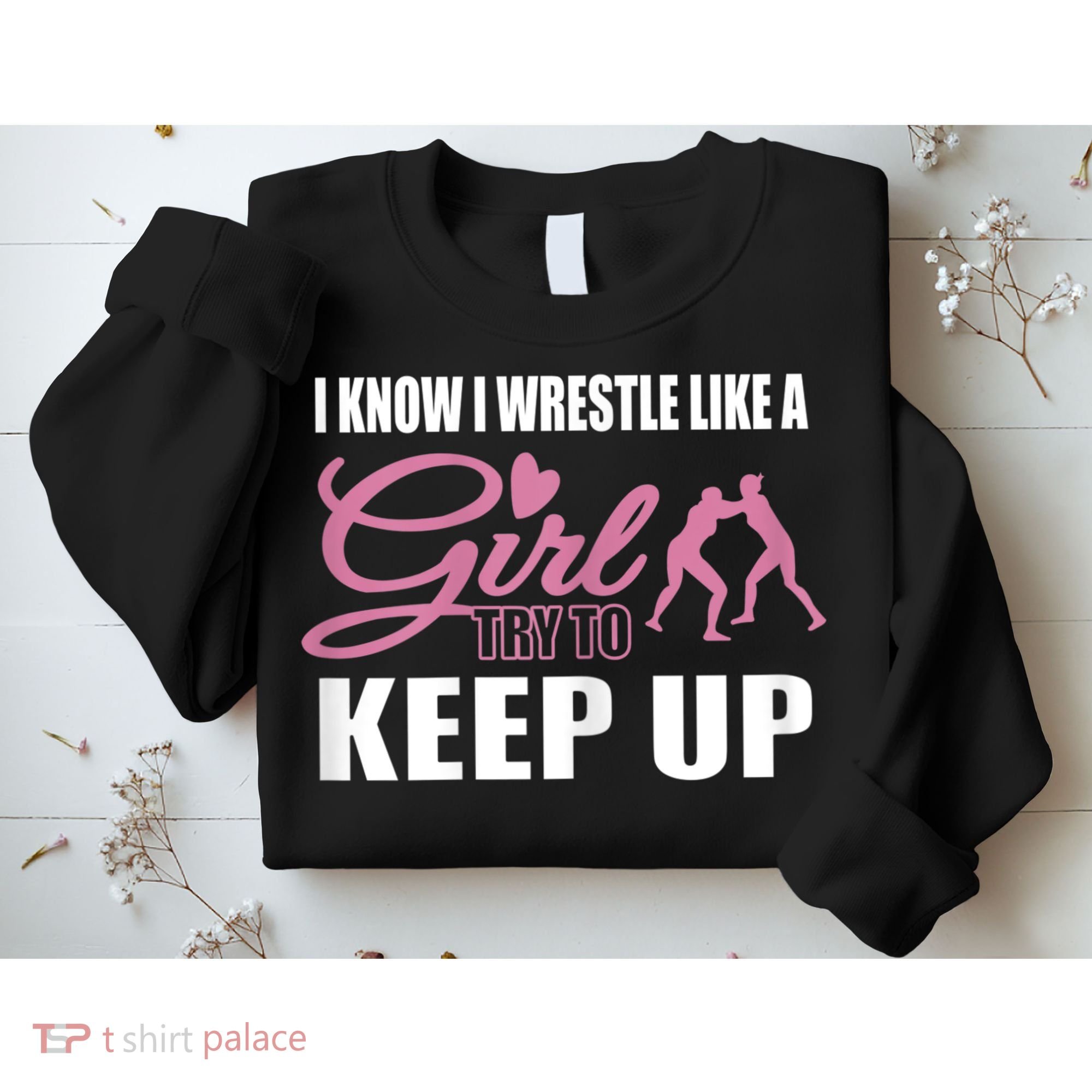 Girls Wrestling Sweatshirt