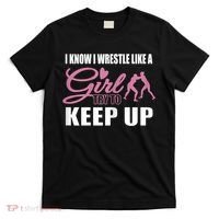 Girls Wrestling T-Shirt thumb 0