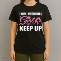 Girls Wrestling T-Shirt thumb 4
