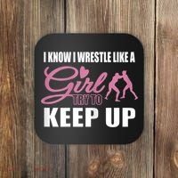 Girls Wrestling Coaster thumb 0