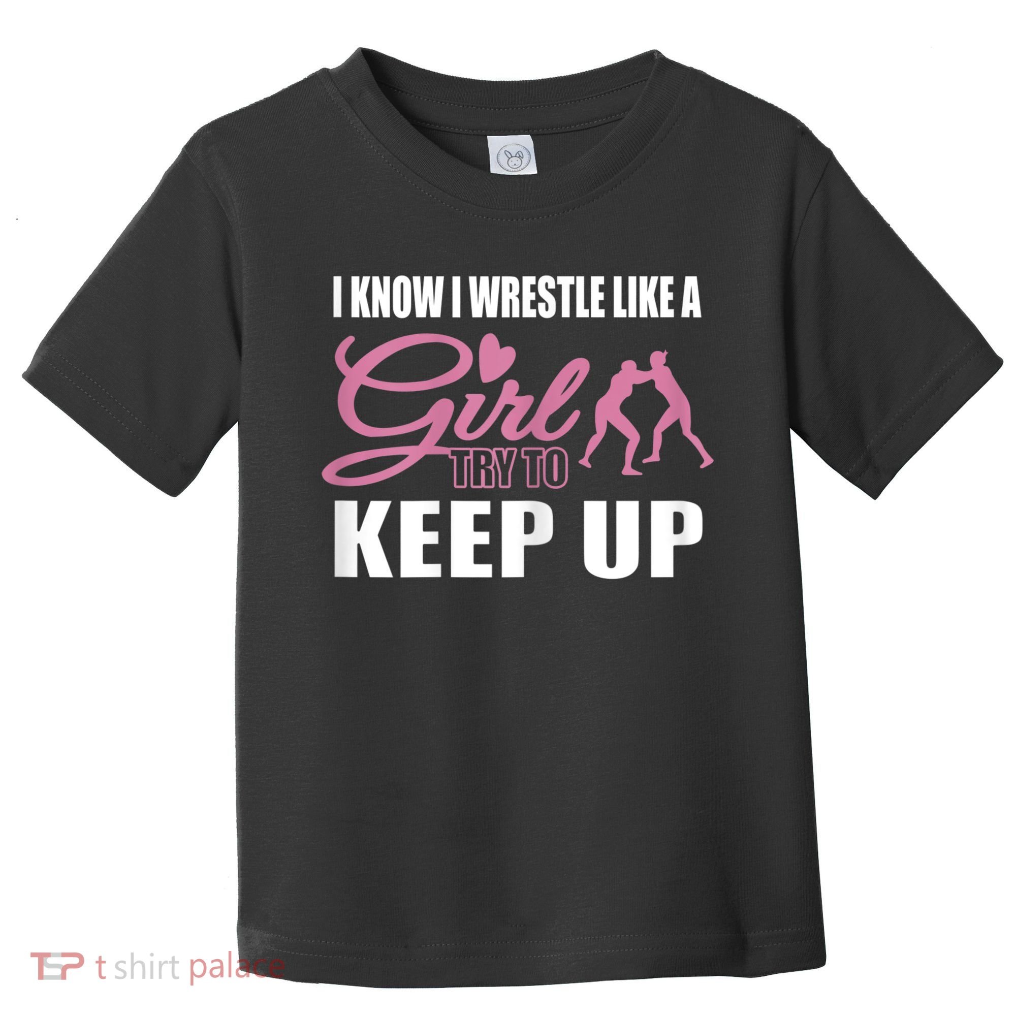 Girls Wrestling Toddler T-Shirt