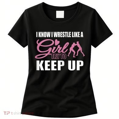Girls Wrestling Women's T-Shirt