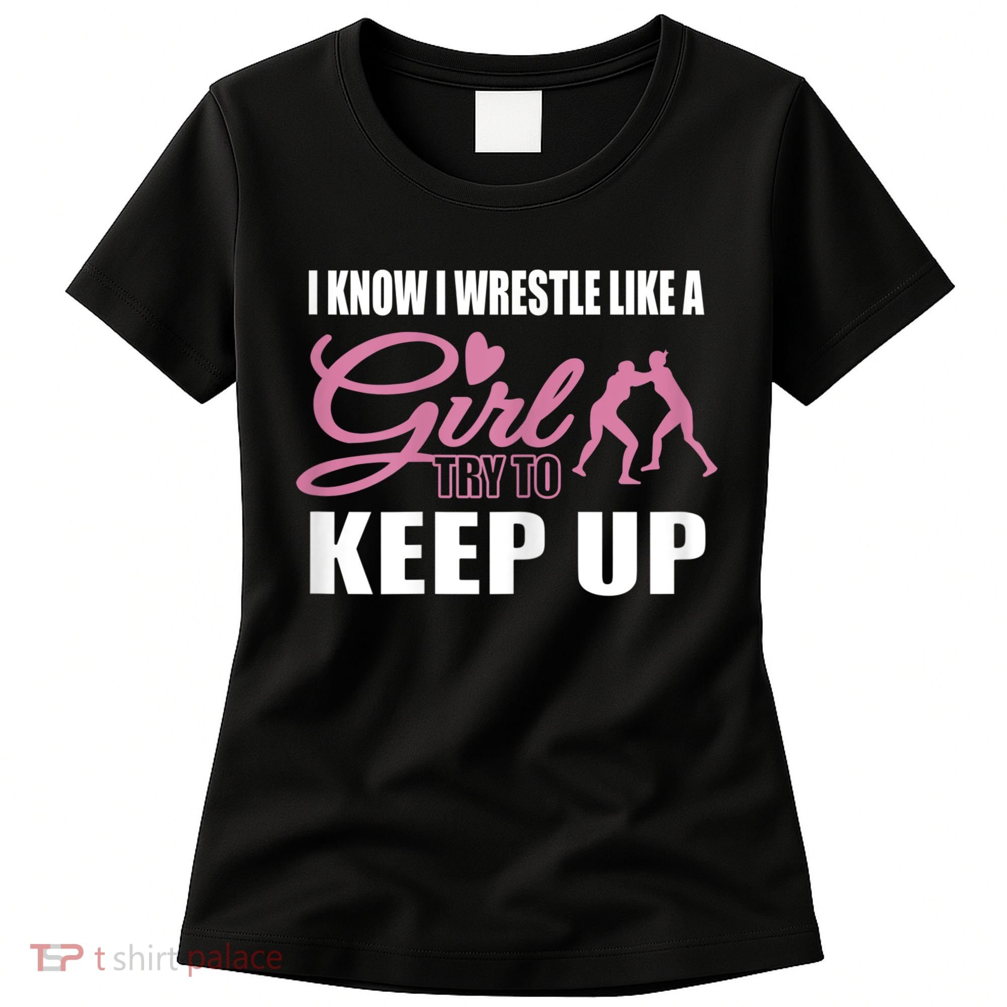 Girls Wrestling Women's T-Shirt