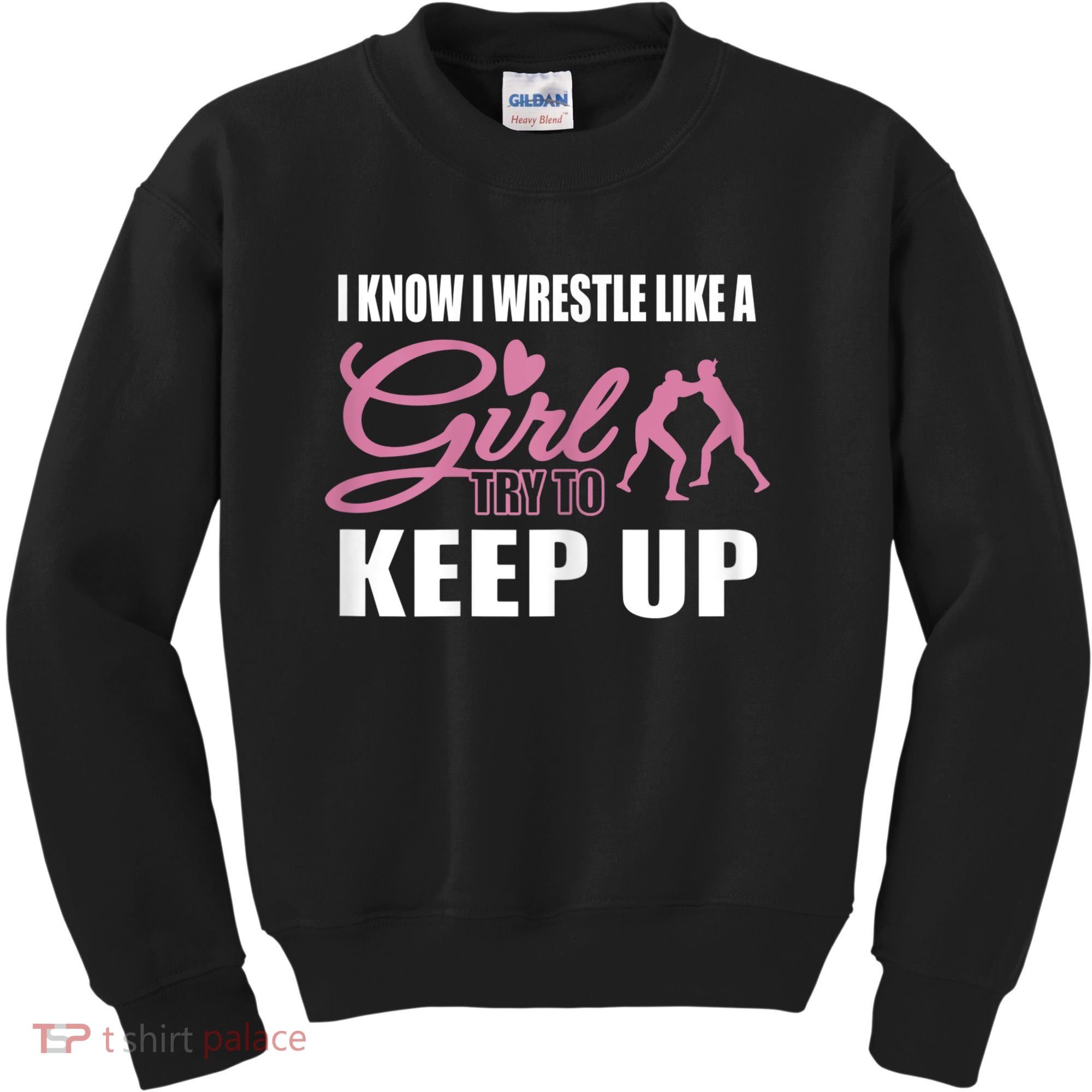 Girls Wrestling Kids Sweatshirt