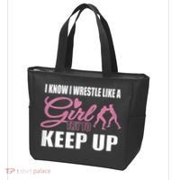 Girls Wrestling Tote Bag thumb 3