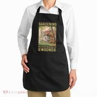 Gardener Women Gardening Because Murder Is Wrong Apron thumb 2