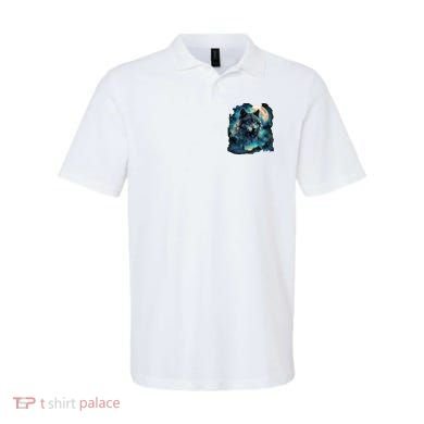 Grey Wolf Hunting Grounds Icy Moon Forest Galaxy Polo