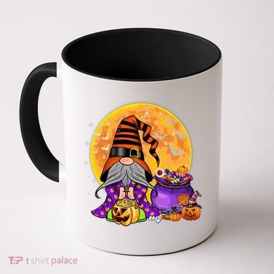 Gnome Witch Halloween Costume Pumpkin Autumn Fall Holiday Coffee Mug