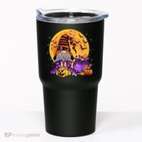 Gnome Witch Halloween Costume Pumpkin Autumn Fall Holiday Tumbler thumb 0