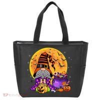 Gnome Witch Halloween Costume Pumpkin Autumn Fall Holiday Tote Bag thumb 0