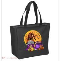 Gnome Witch Halloween Costume Pumpkin Autumn Fall Holiday Tote Bag thumb 2