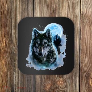 Grey Wolf Hunting Ground Icy Moon Forest Galaxy Coaster