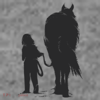 Girl With Horse Toddler Hoodie thumb 2