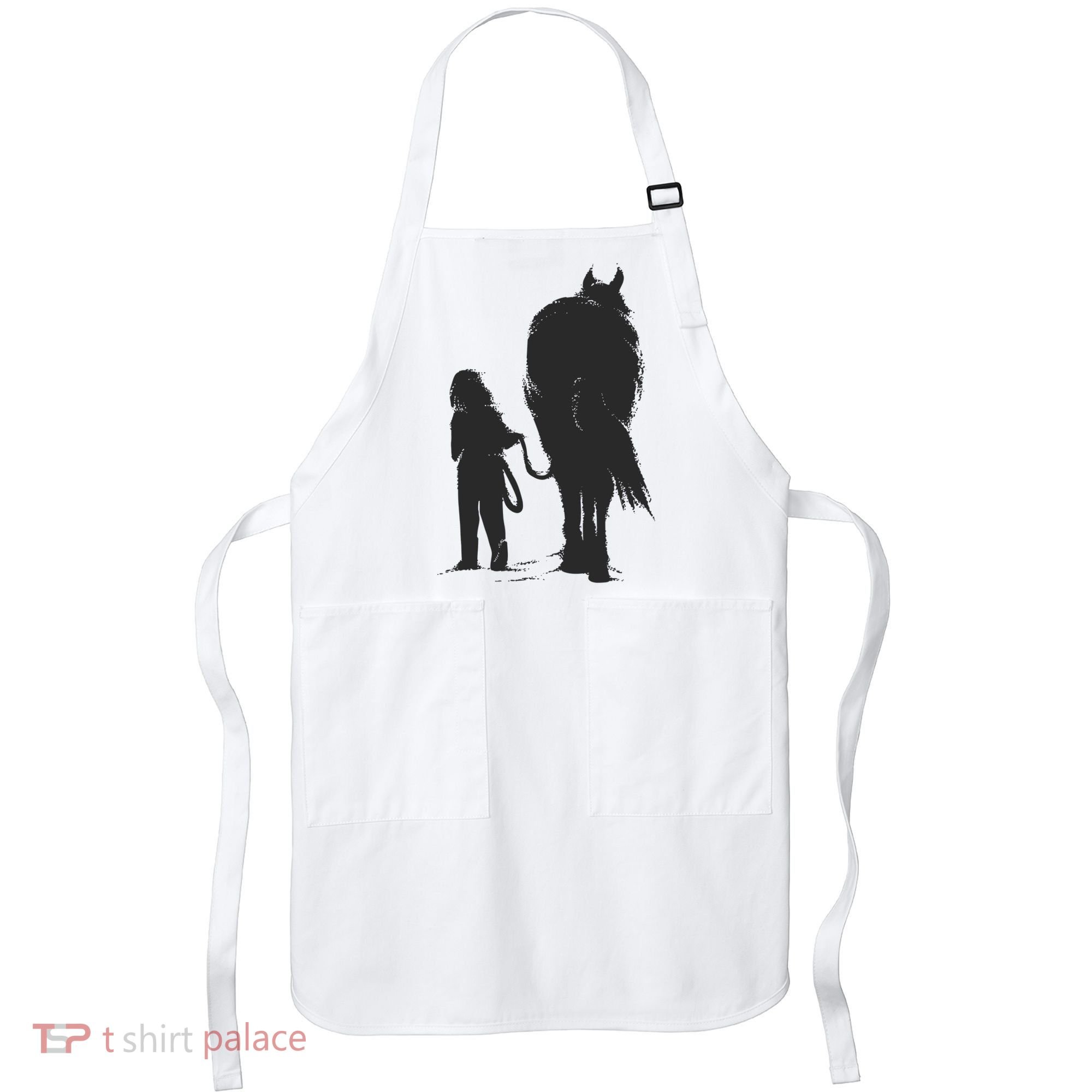 Girl With Horse Apron