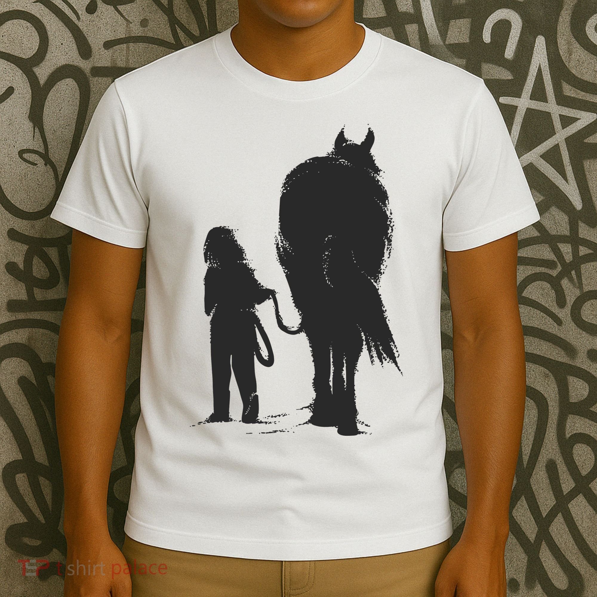 Girl With Horse T-Shirt