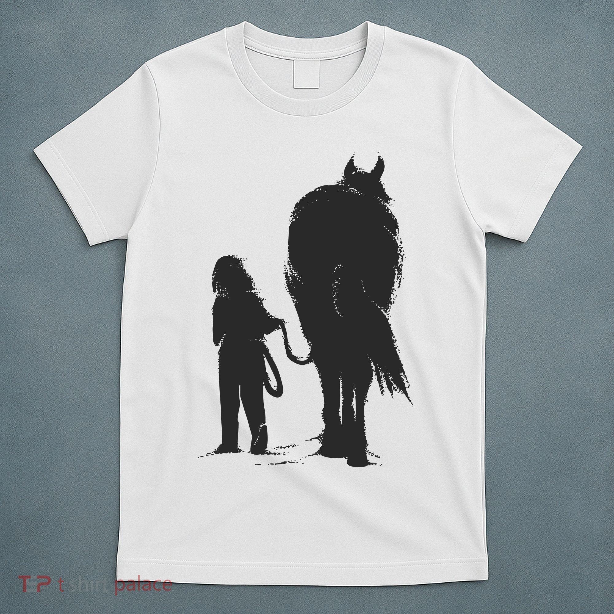 Girl With Horse T-Shirt