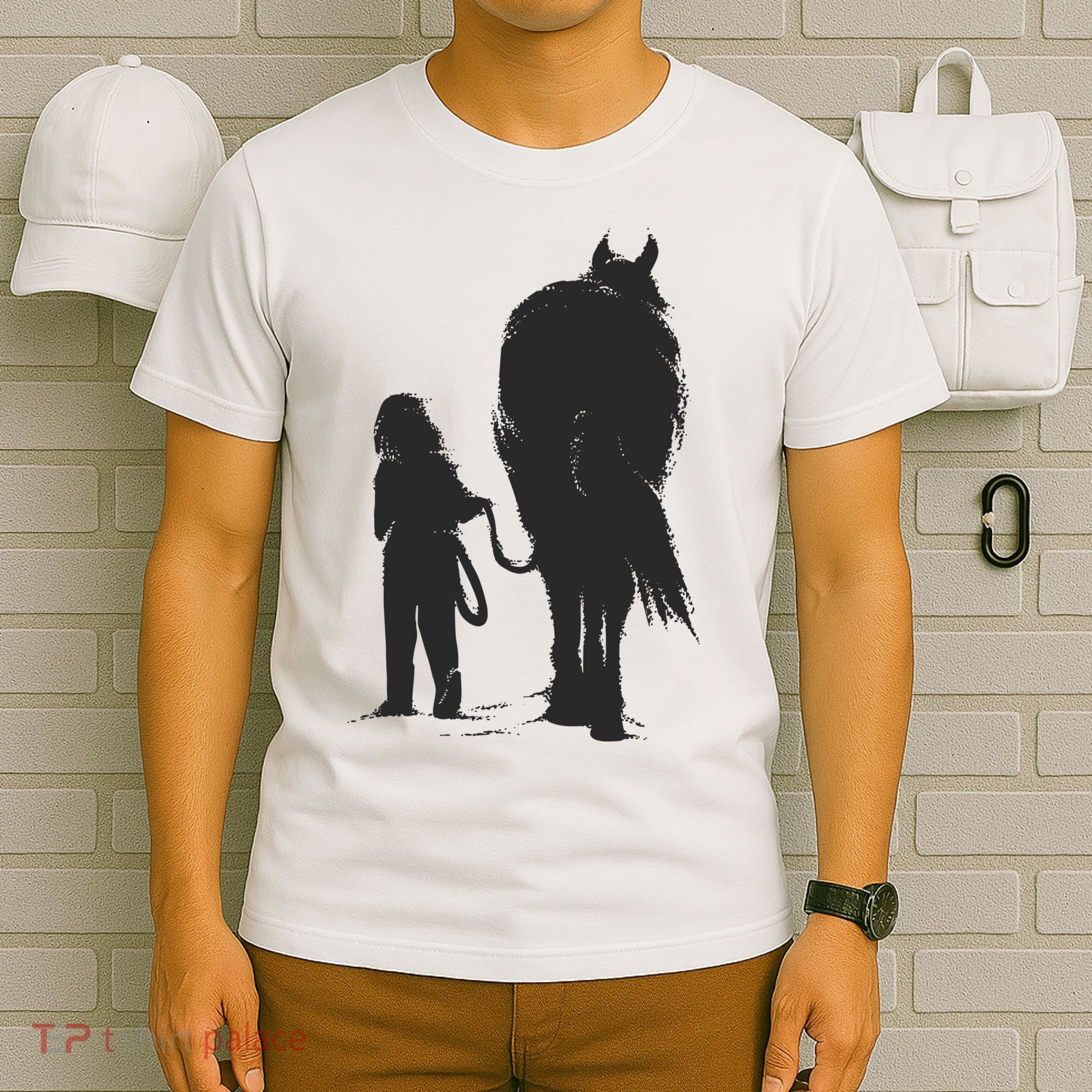 Girl With Horse T-Shirt