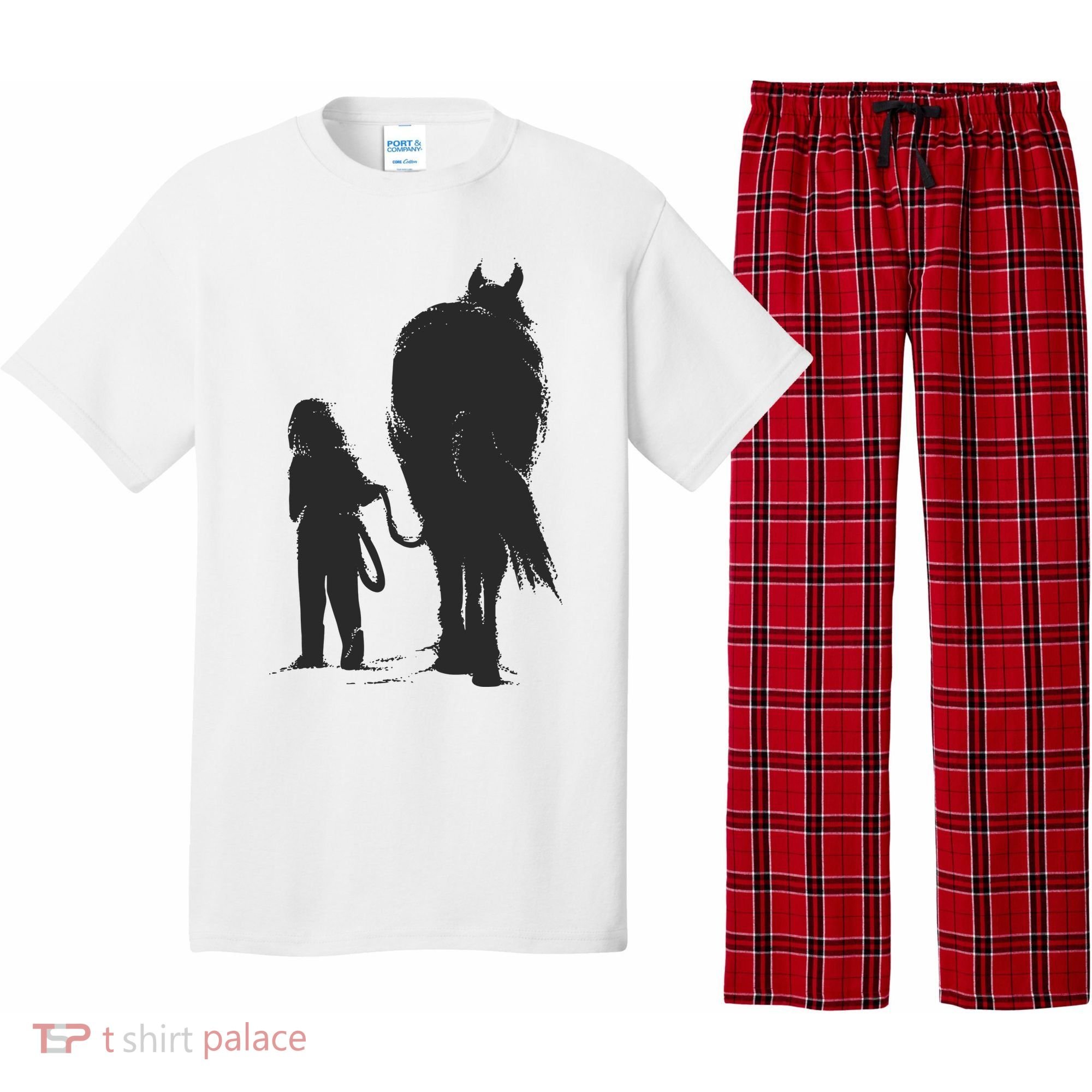 Girl With Horse Pajama Set
