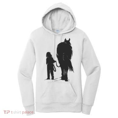 Girl With Horse Women's Hoodie