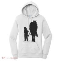 Girl With Horse Women's Hoodie thumb 0