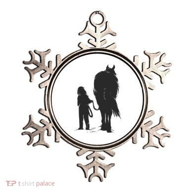 Girl With Horse Ornament