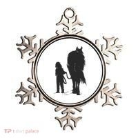 Girl With Horse Ornament thumb 0
