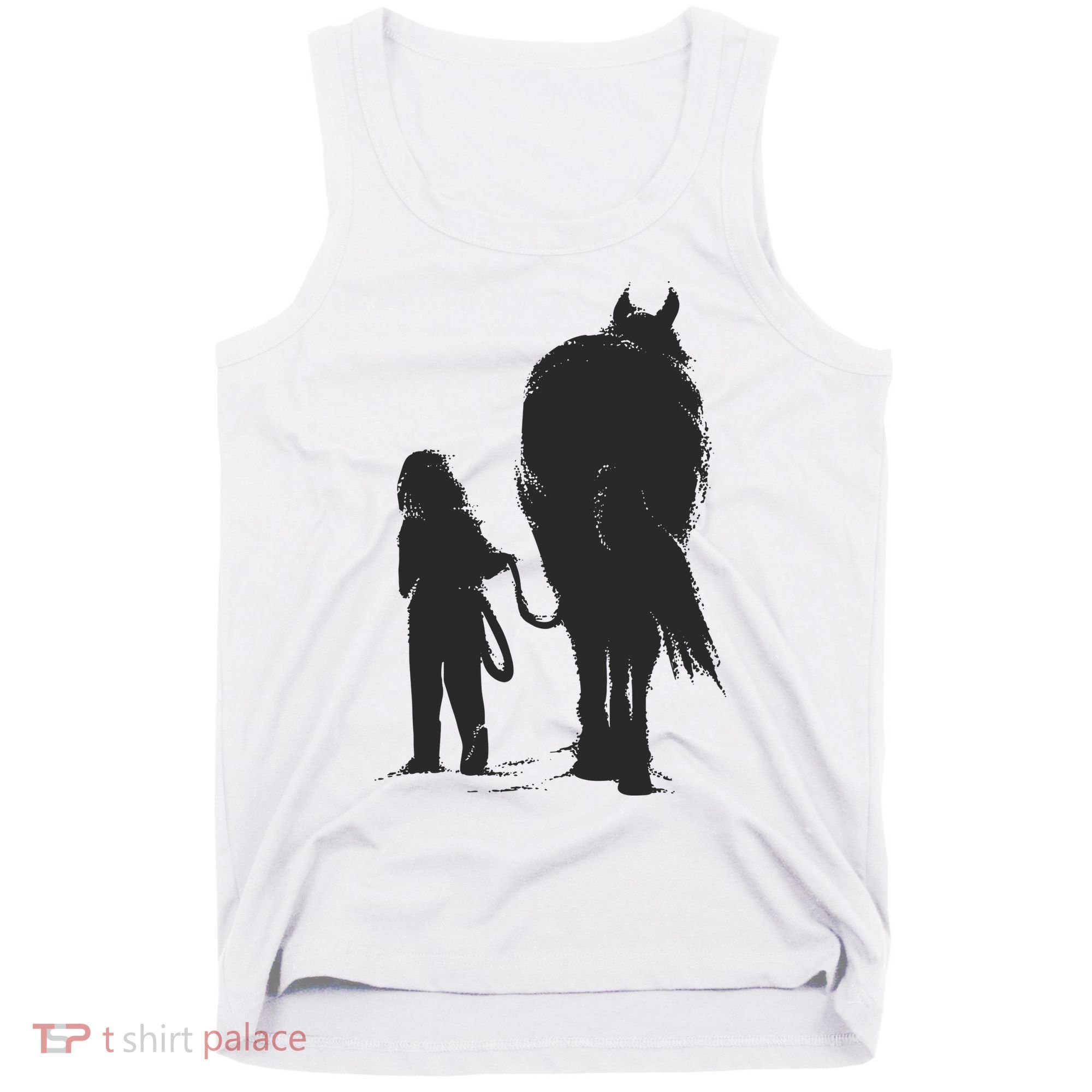 Girl With Horse Tank Top