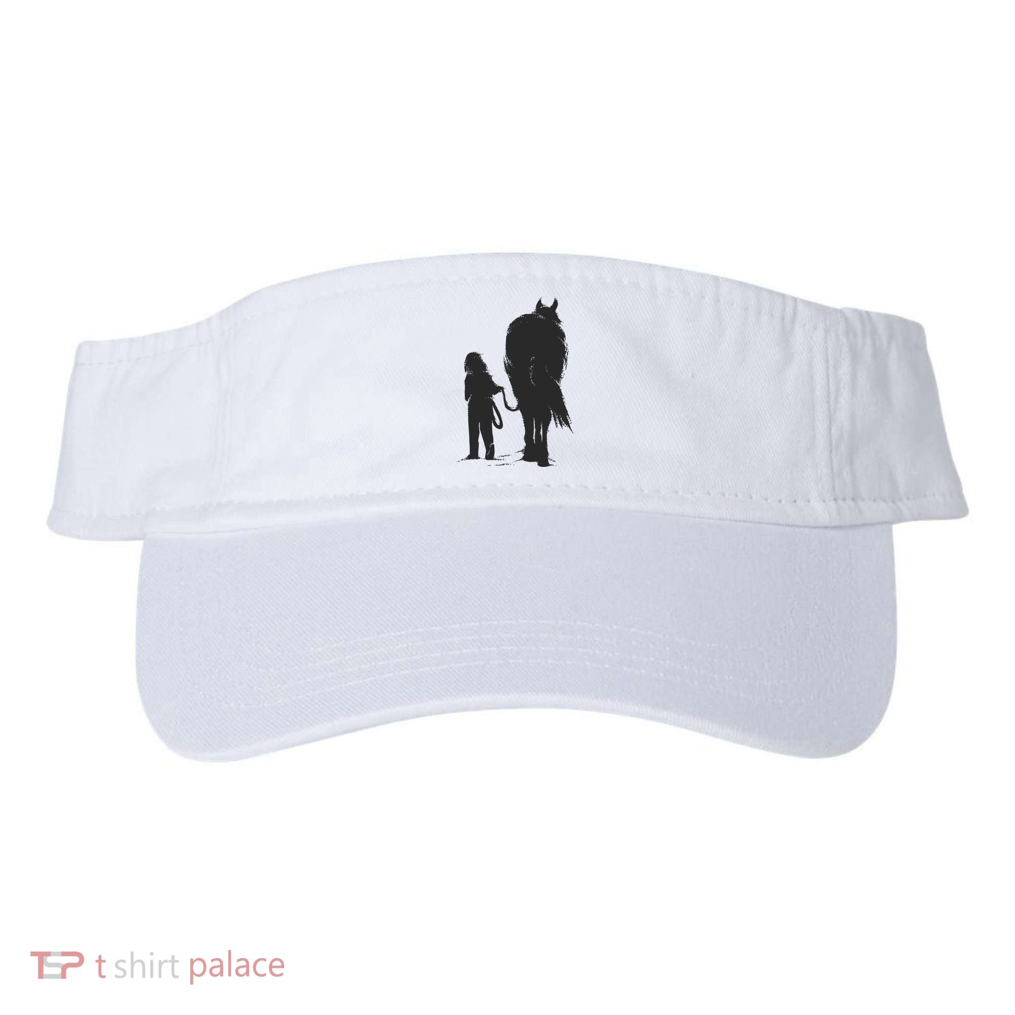 Girl With Horse Visor