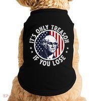 George Washington ItS Only Treason If You Lose Doggie Tank thumb 0