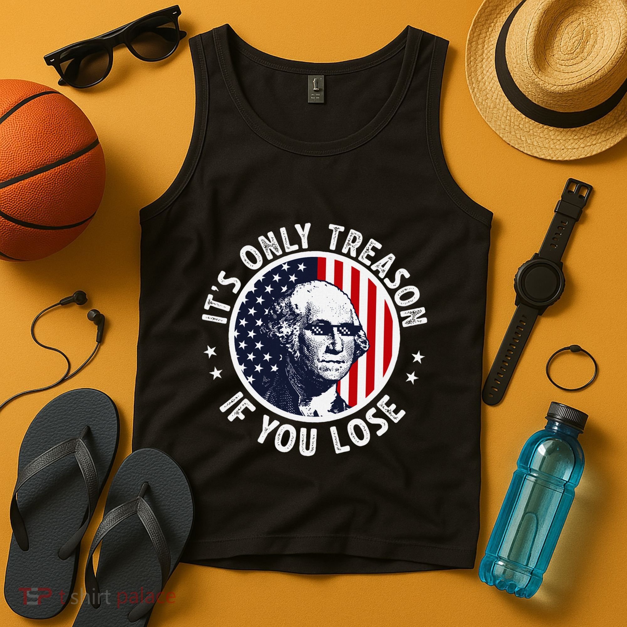 George Washington ItS Only Treason If You Lose Tank Top