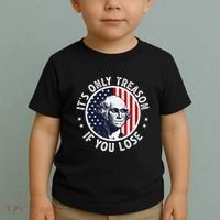 George Washington ItS Only Treason If You Lose Toddler T-Shirt thumb 2