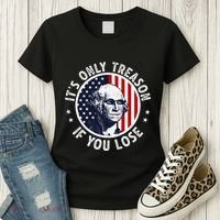 George Washington ItS Only Treason If You Lose Women's T-Shirt thumb 3